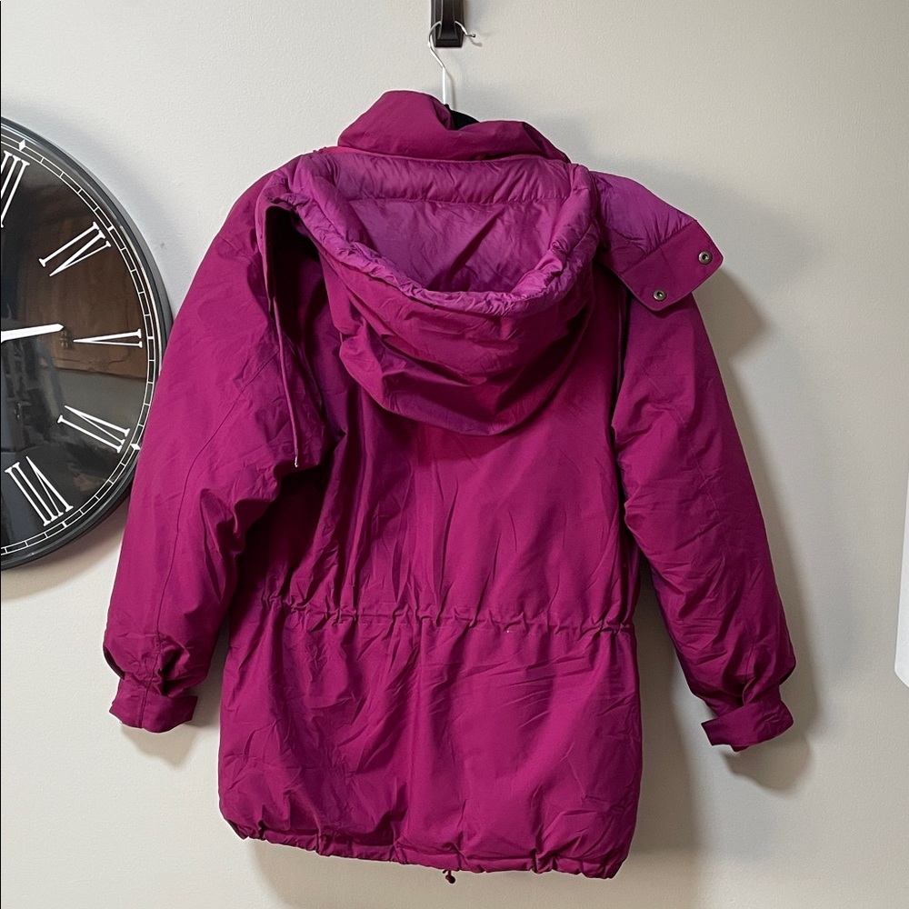 Eddie Bauer Fuchsia Goose Down Jacket - Picture 9 of 14